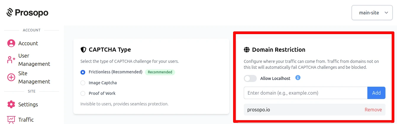 prosopo-domain-editing